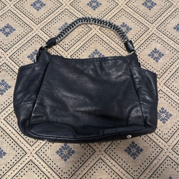 Prada Black Leather Stingray Shoulder Bag - Picture 2 of 9